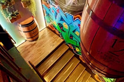 Stairs at Happy Elefante
