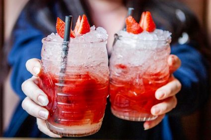 Red delicacies at Happy Elefante